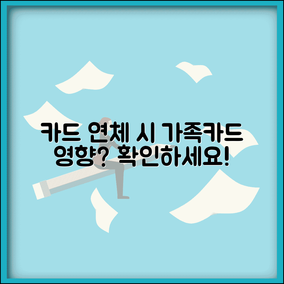 카드 연체하면 가족카드도 정지되나요 | 카드연체 | 가족카드 | 영향범위