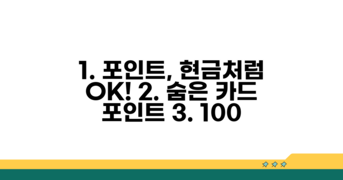 카드 포인트 현금처럼 쓰기