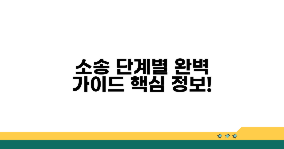 소송 절차, 단계별 완벽 가이드