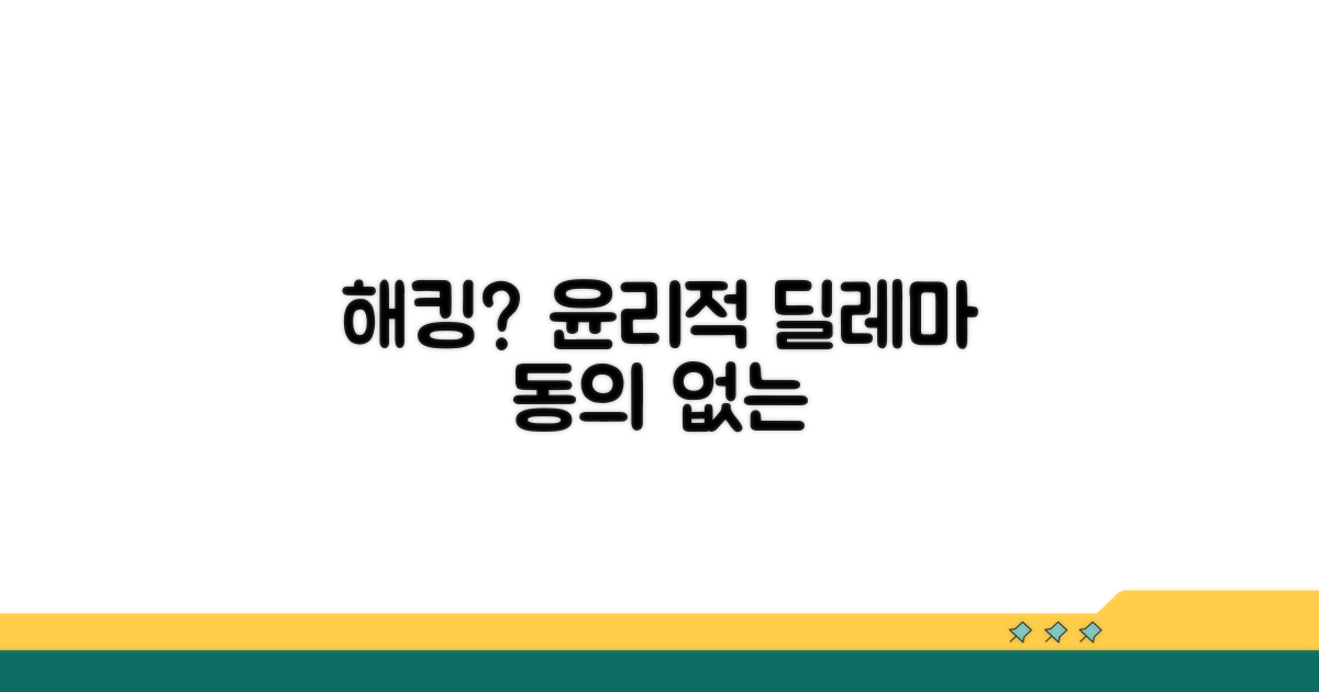 동의 없는 해킹, 윤리적 딜레마