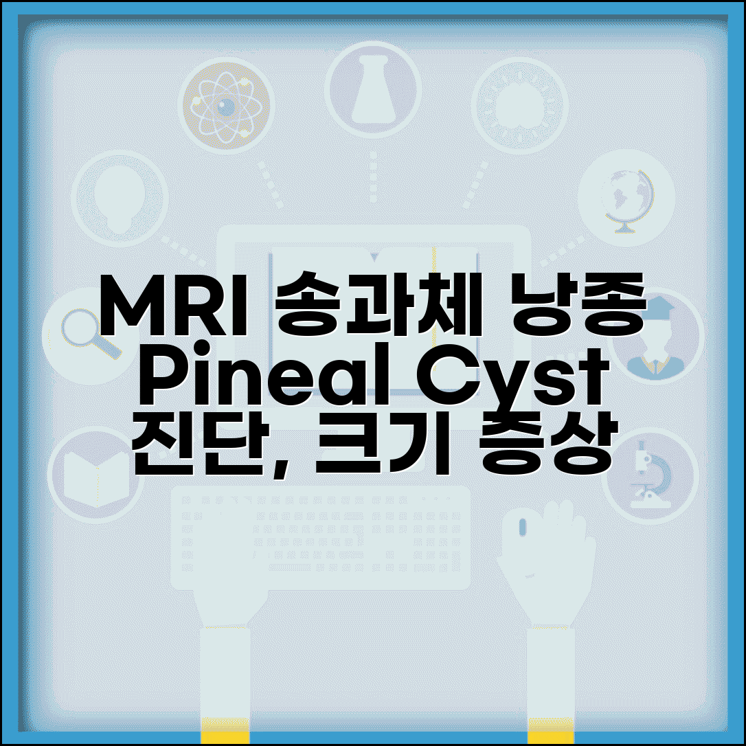 뇌MRI 송과체낭종 pineal cyst 소견 해석 | 송과체 낭종 크기 증상 치료 방법
