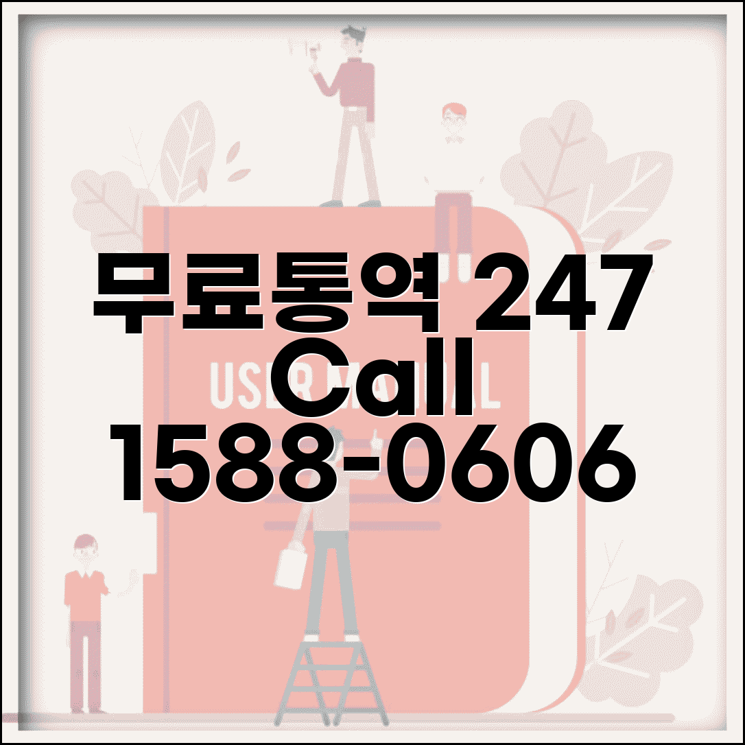 무료통역서비스 전화번호 | 통역서비스 1588-0606