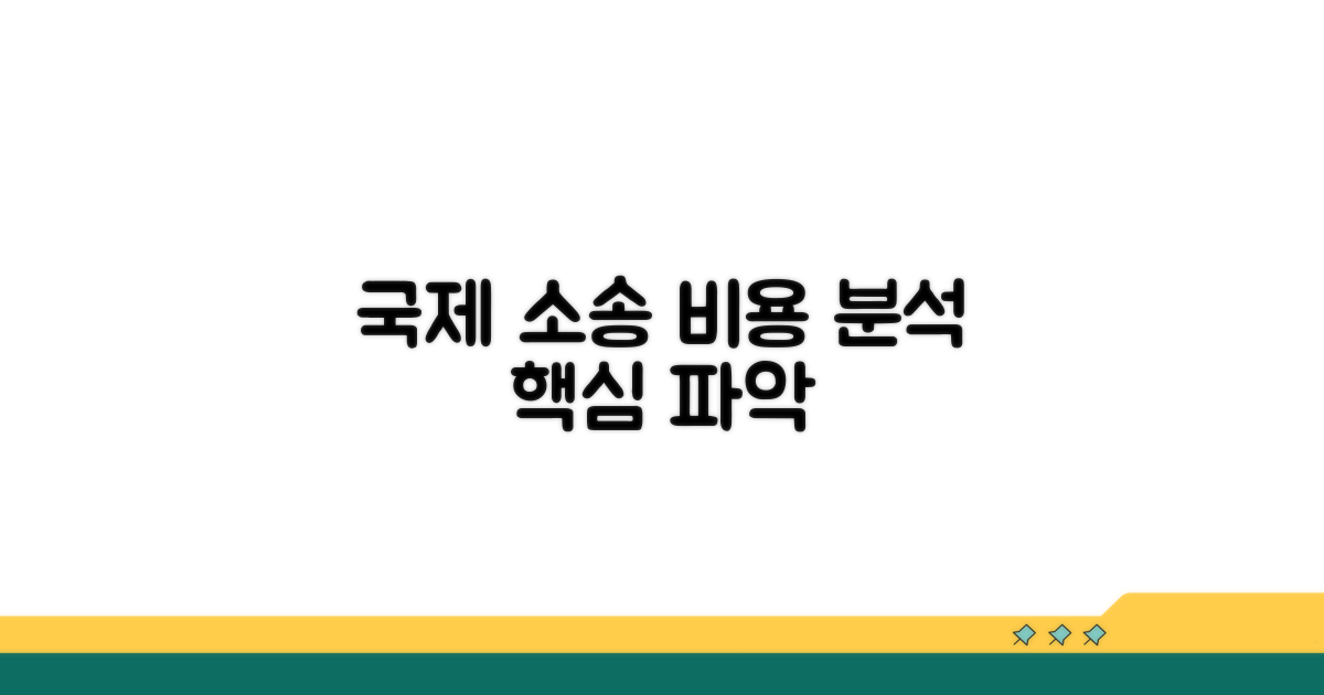 국제 소송 비용 체계 분석