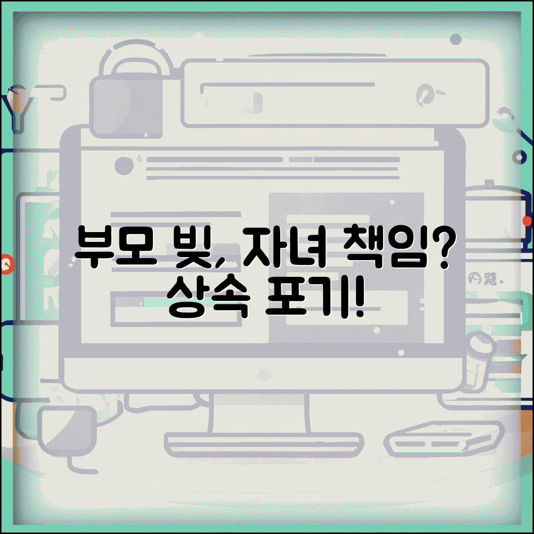 부모님 빚 자식이 갚아야 하나요 | 부모 채무 | 상속포기 | 자녀책임