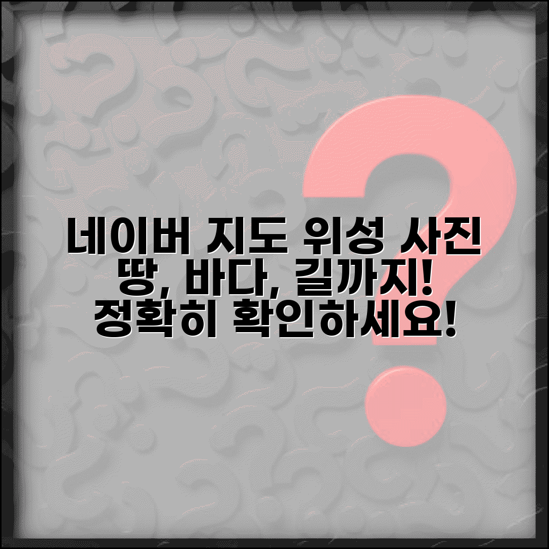네이버 지도 위성지도 항공사진 | 위성 영상으로 지형 파악하고 등산로 해안선까지 확인
