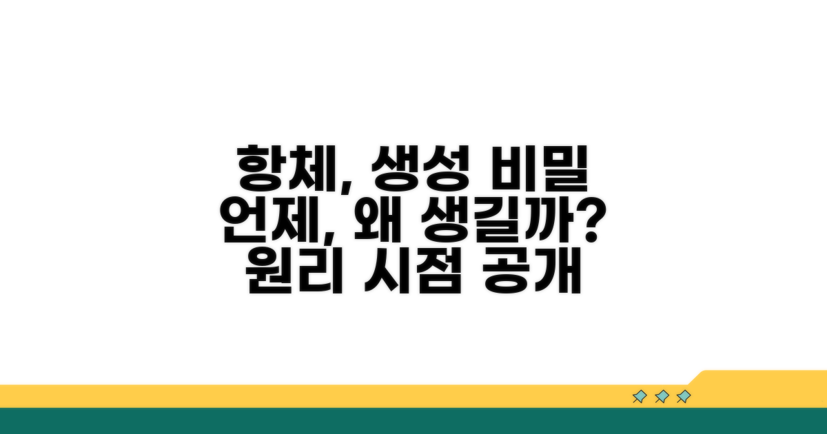항체는 어떻게, 언제 생길까?