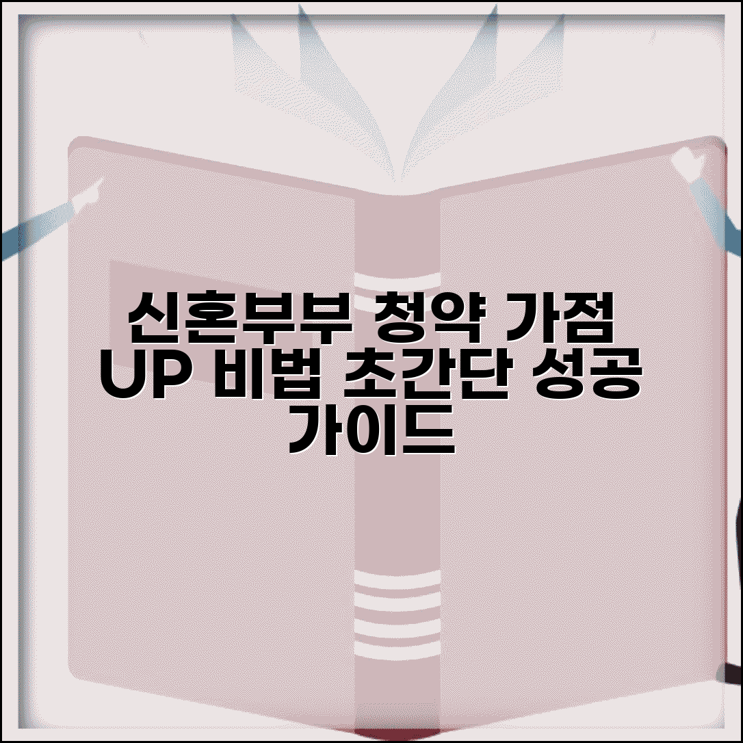 신혼부부 청약 성공 비결 | 가점 높이는 방법과 신청 절차