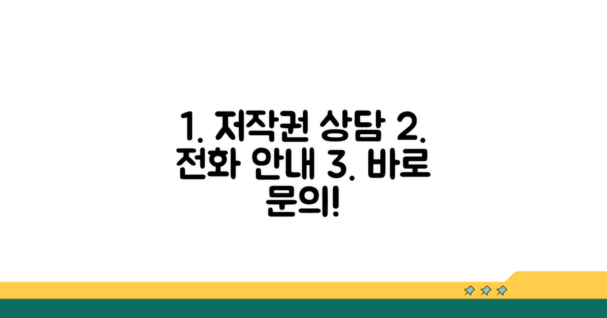 저작권위원회 전화 상담 안내
