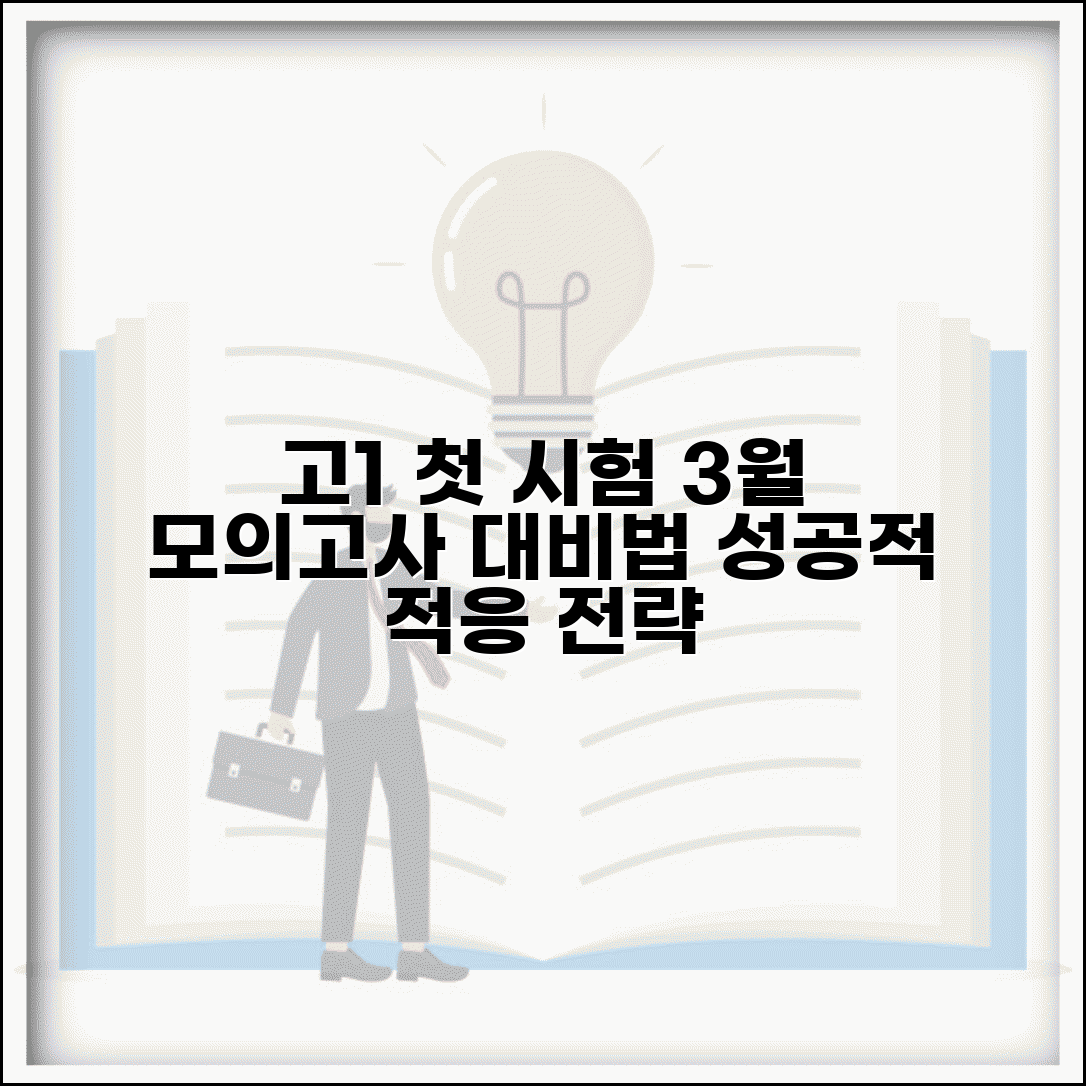 고1 3월 모의고사 첫 시험 대비법 | 고등학교 첫 시험 적응 전략