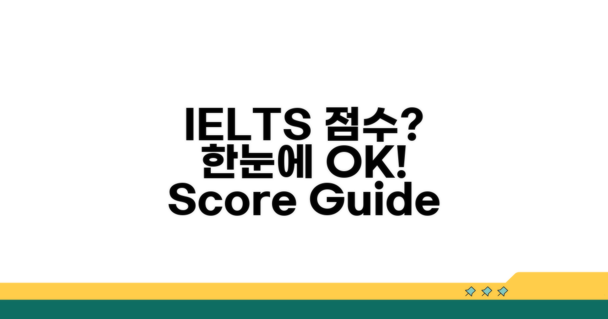 IELTS 점수 기준 한눈에