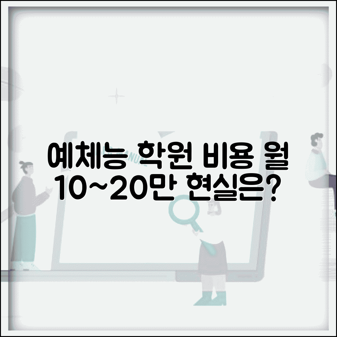 예체능학원 비용 피아노 미술 | 예체능 학원 월 수강료 10~20만원