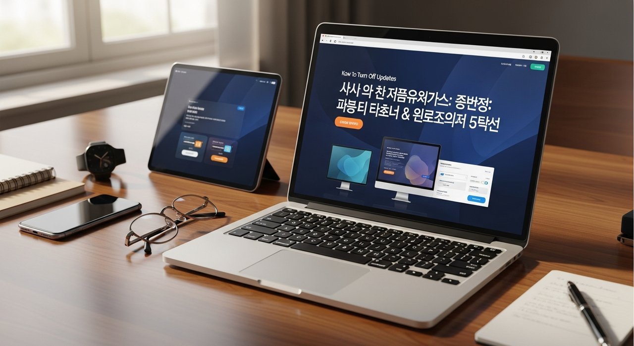 업데이트 끄기 기기별 설정 방법: 자동 업데이트 비활성화 & 선택적 설치 전략 5가지
