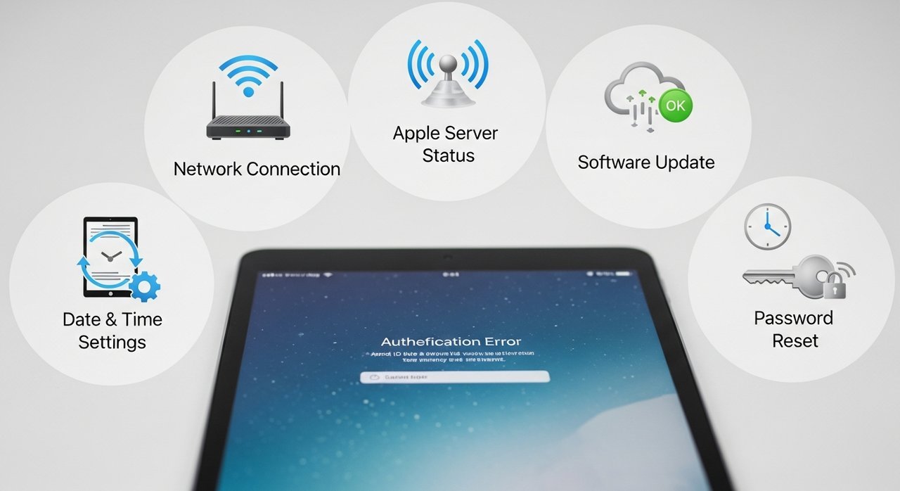 아이패드 애플아이디 인증 안될때 해결법 5가지 완전 정복